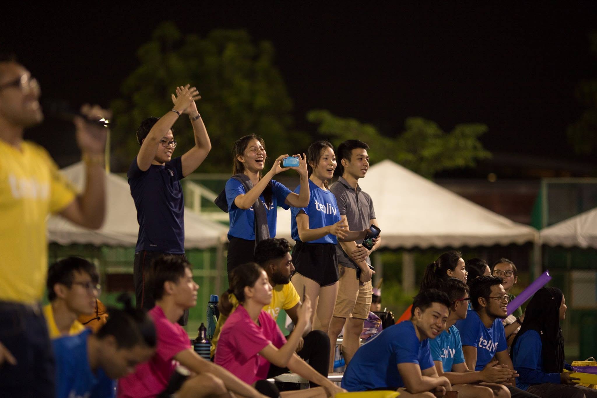 Tealive Cheering University Audience